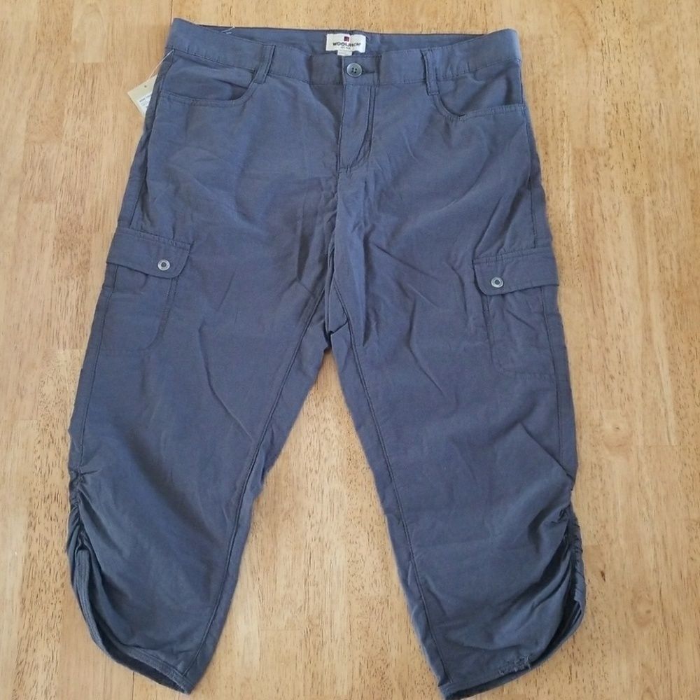 Woolrich Cargo Capris Pants Clam Diggers